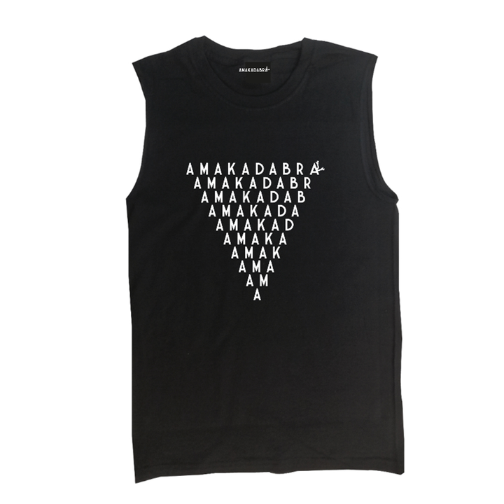 Playera sin mangas Amakadabra