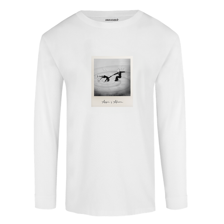 Playera Manga Larga Aquí y Ahora