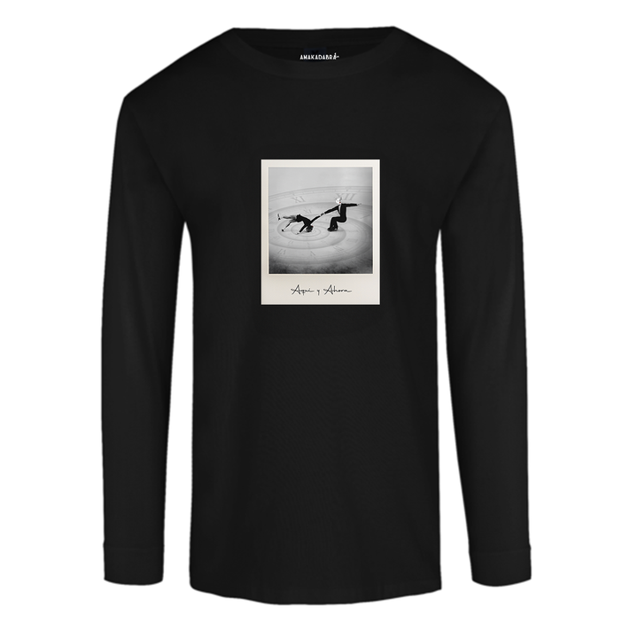 Playera Manga Larga Aquí y Ahora