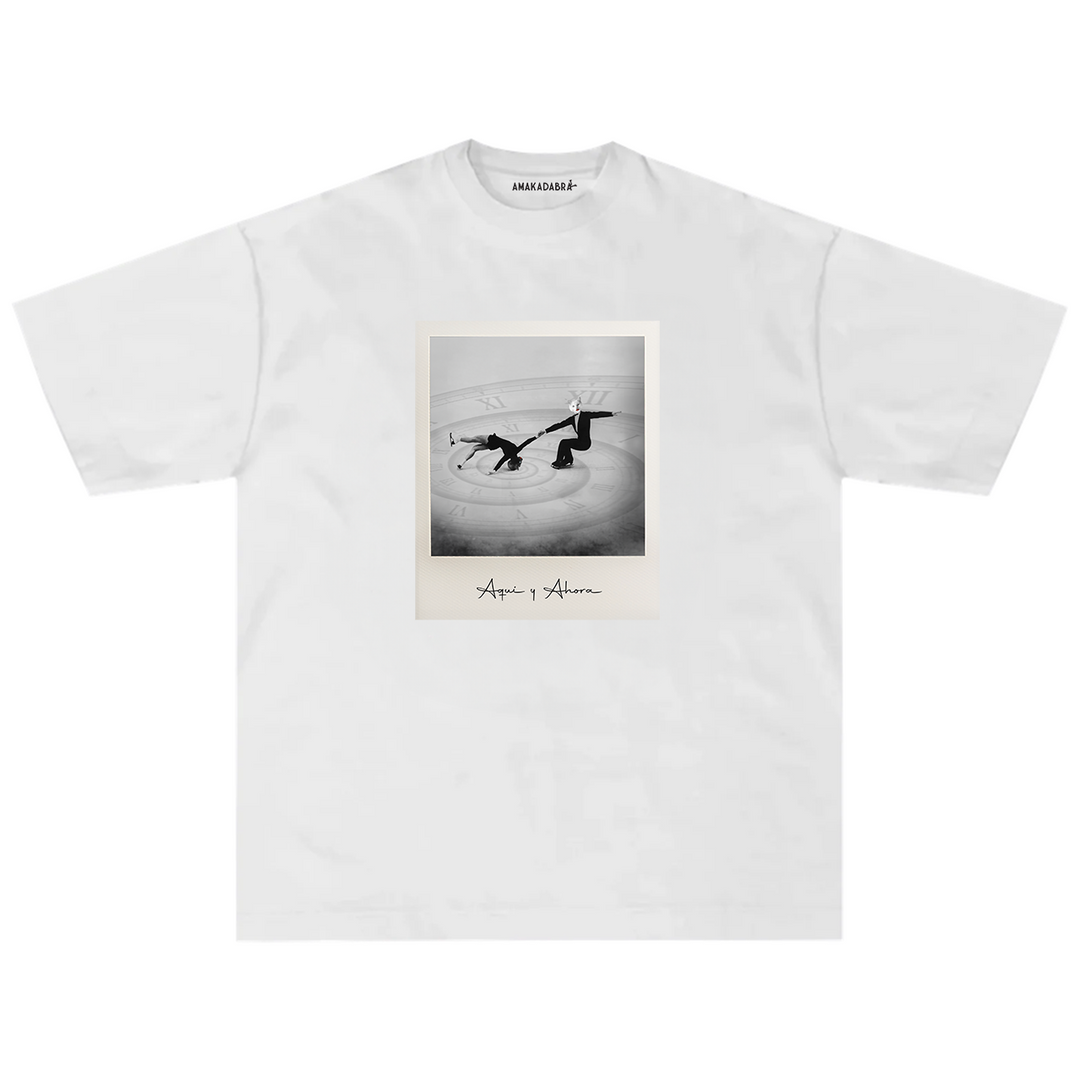Playera Oversize Aquí y Ahora