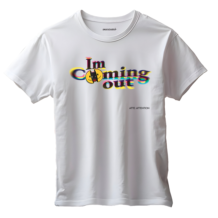 Playera Im Coming Out MCBZ