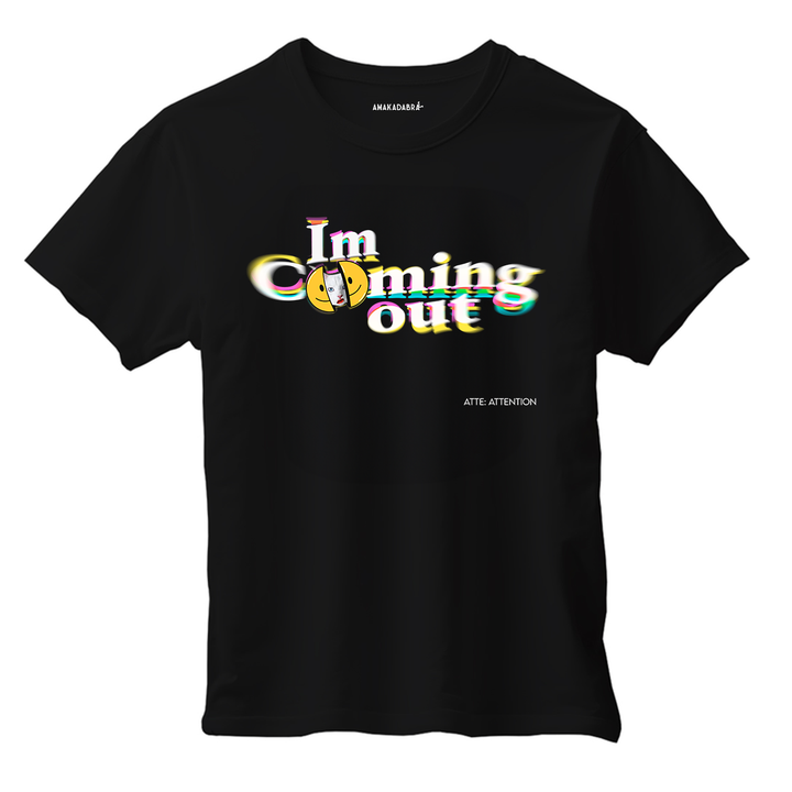 Playera Im Coming Out MCBZ