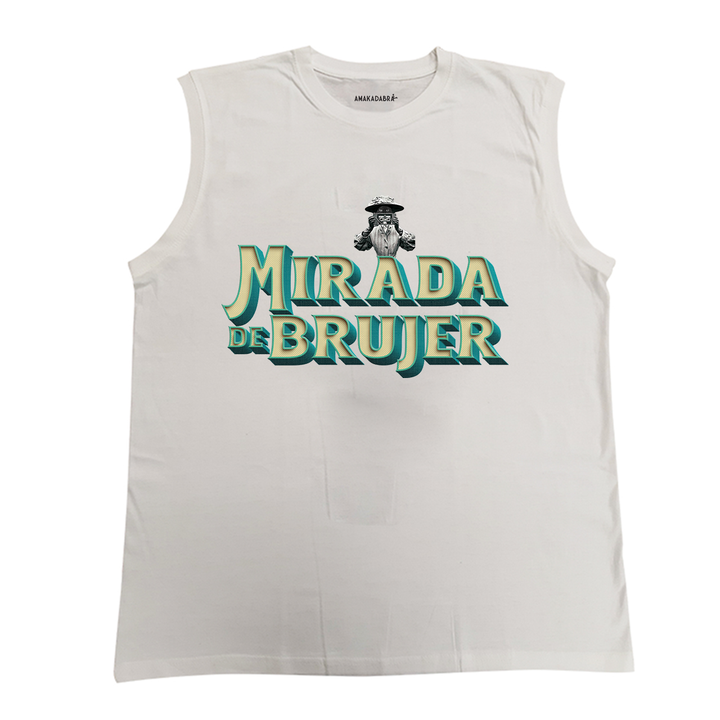Playera sin mangas Mirada de brujer SMz