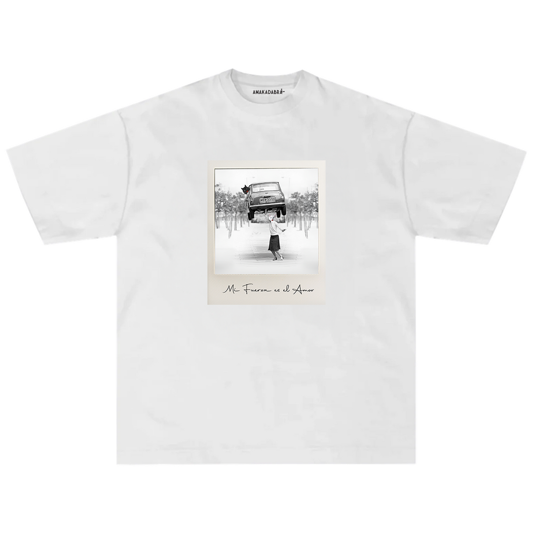 Playera Oversize Mi Fuerza
