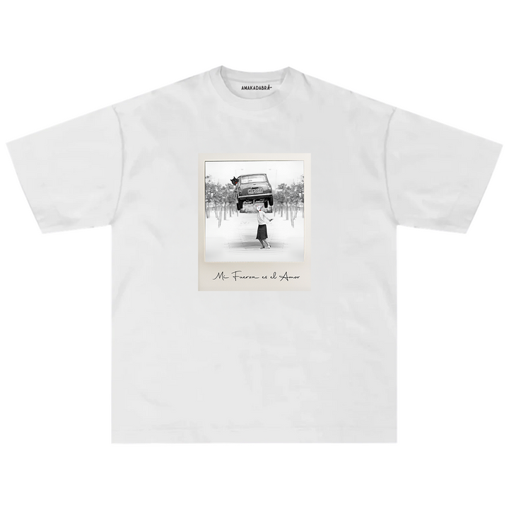 Playera Oversize Mi Fuerza