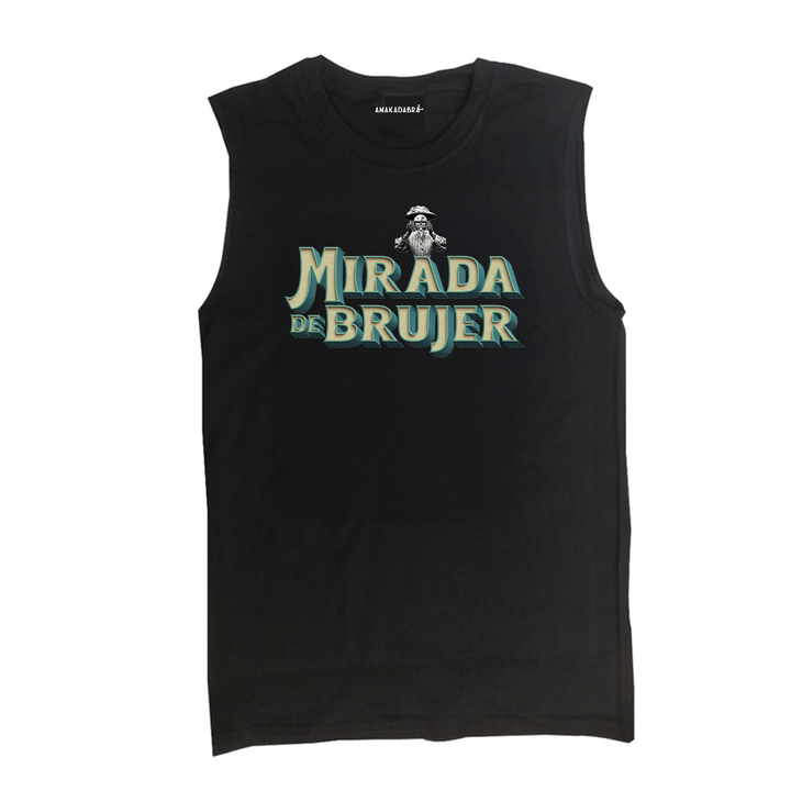 Playera sin mangas Mirada de brujer SMz