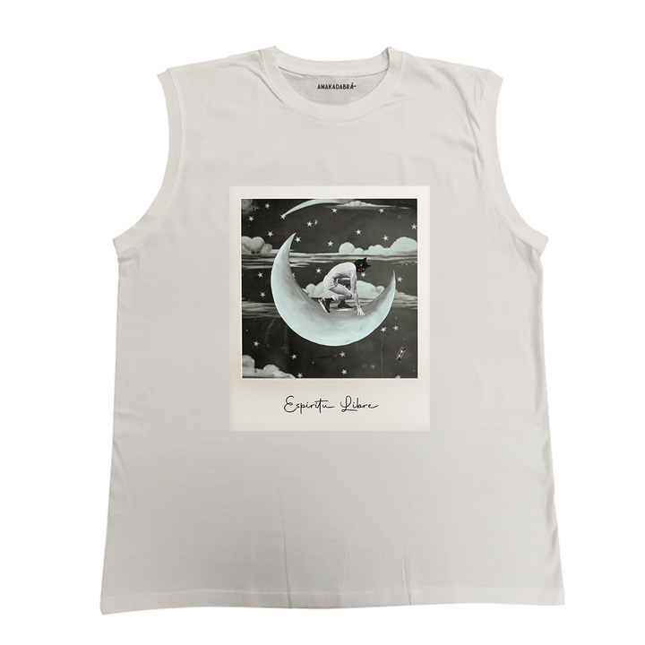 Playera sin mangas Espíritu libre