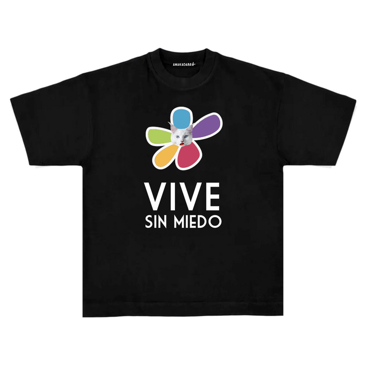 Playera Oversize Vive OVZ